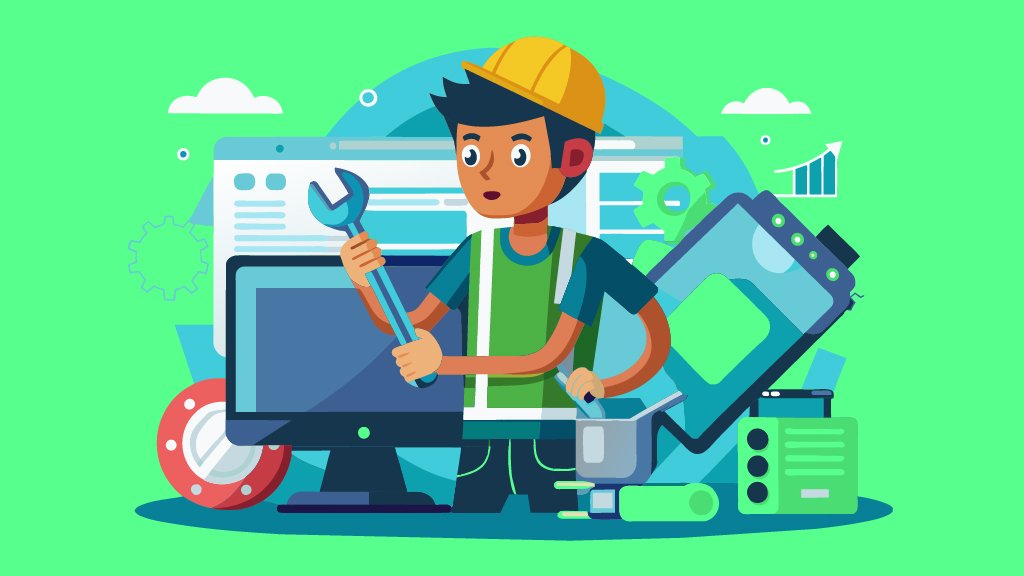 Professional plumber examining pipe system illustrating expertise shown through quality website design for plumbers