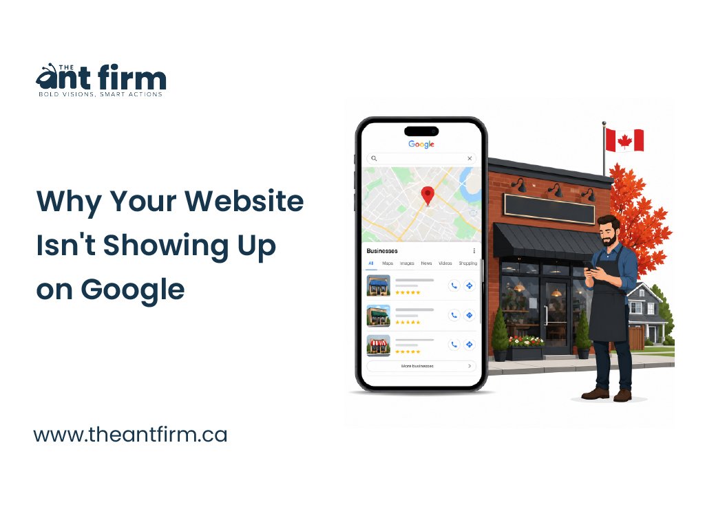 why is my business not showing up on Google Maps - The Ant Firm