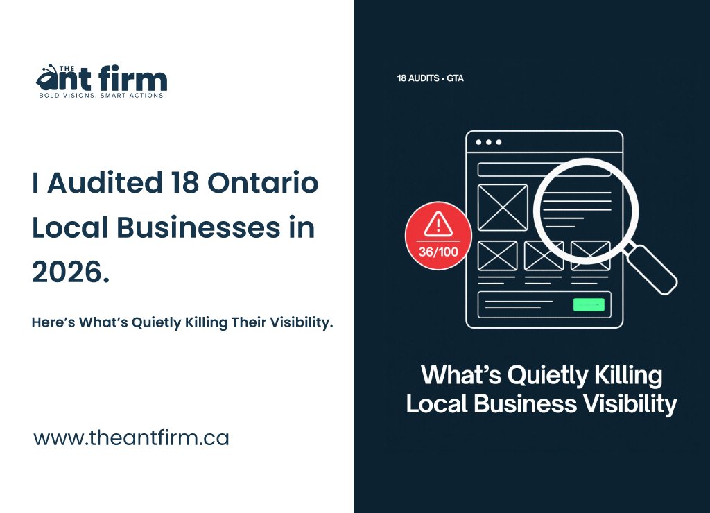 I Audited 18 Ontario Local Businesses in 2026