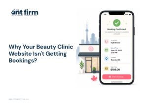 beauty clinic website - The Ant Firm
