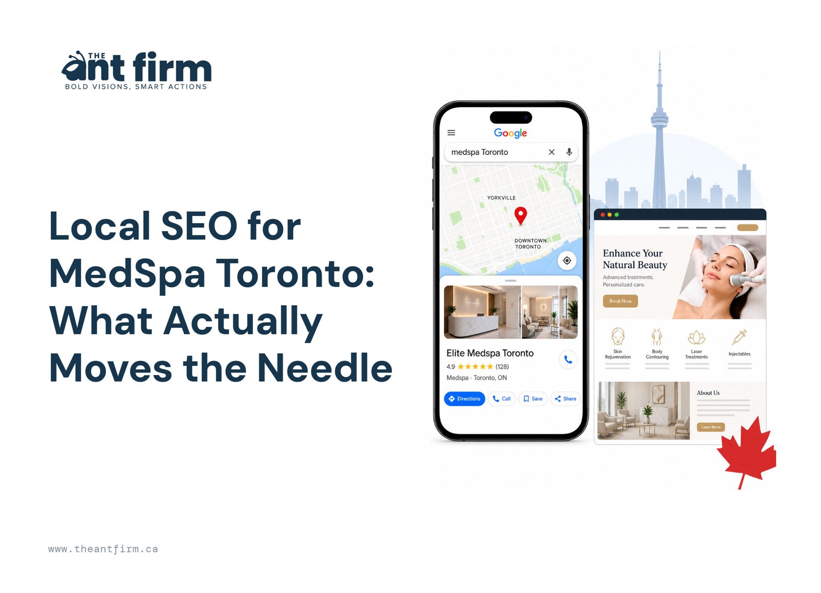 local seo for medspa toronto - The Ant Firm