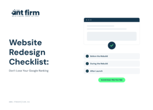 website redesign checklist